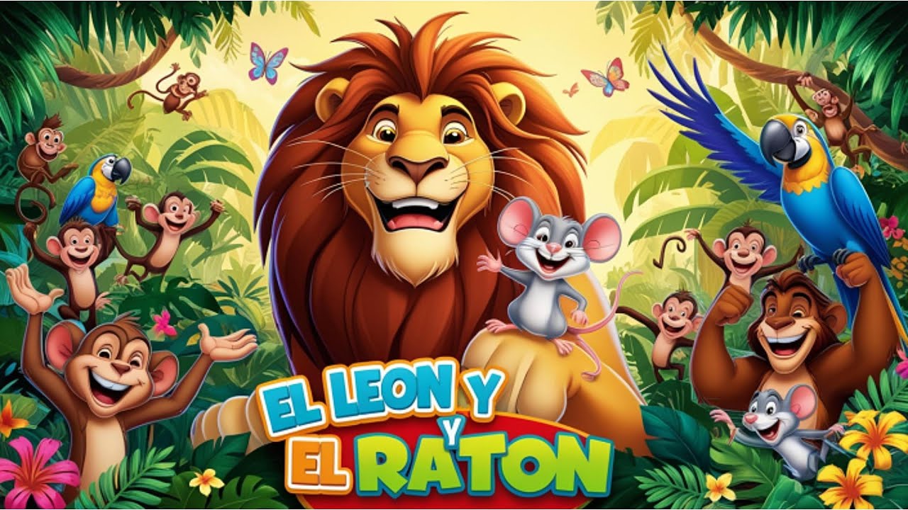 El León y El Ratón 🦁🐭 | Inspirado en Fábula 📖✨