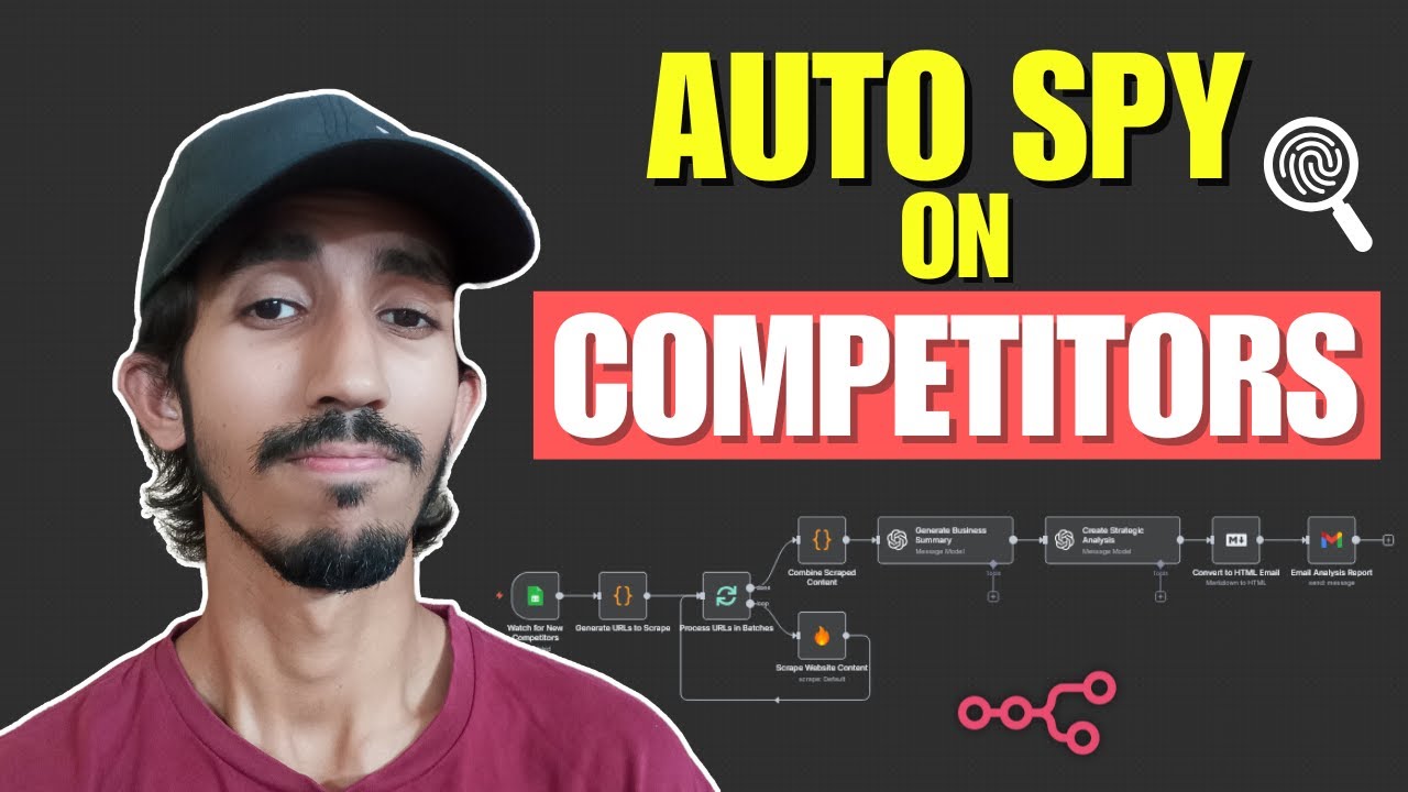 STEAL Your Competitors' Strategy With This AI System (n8n automation)