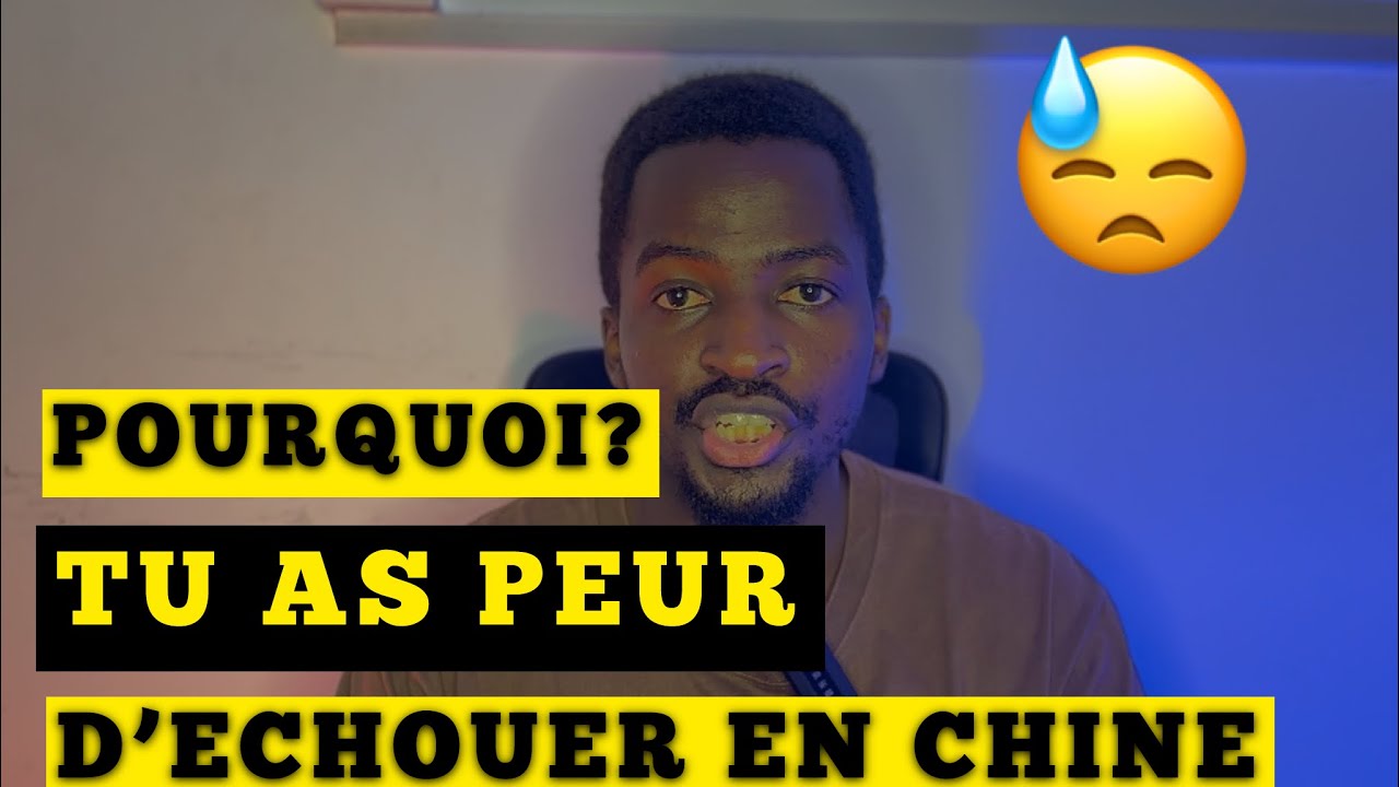 Si tu as peur d'ECHOUER tes etudes en CHINE, regarde cette vidéo