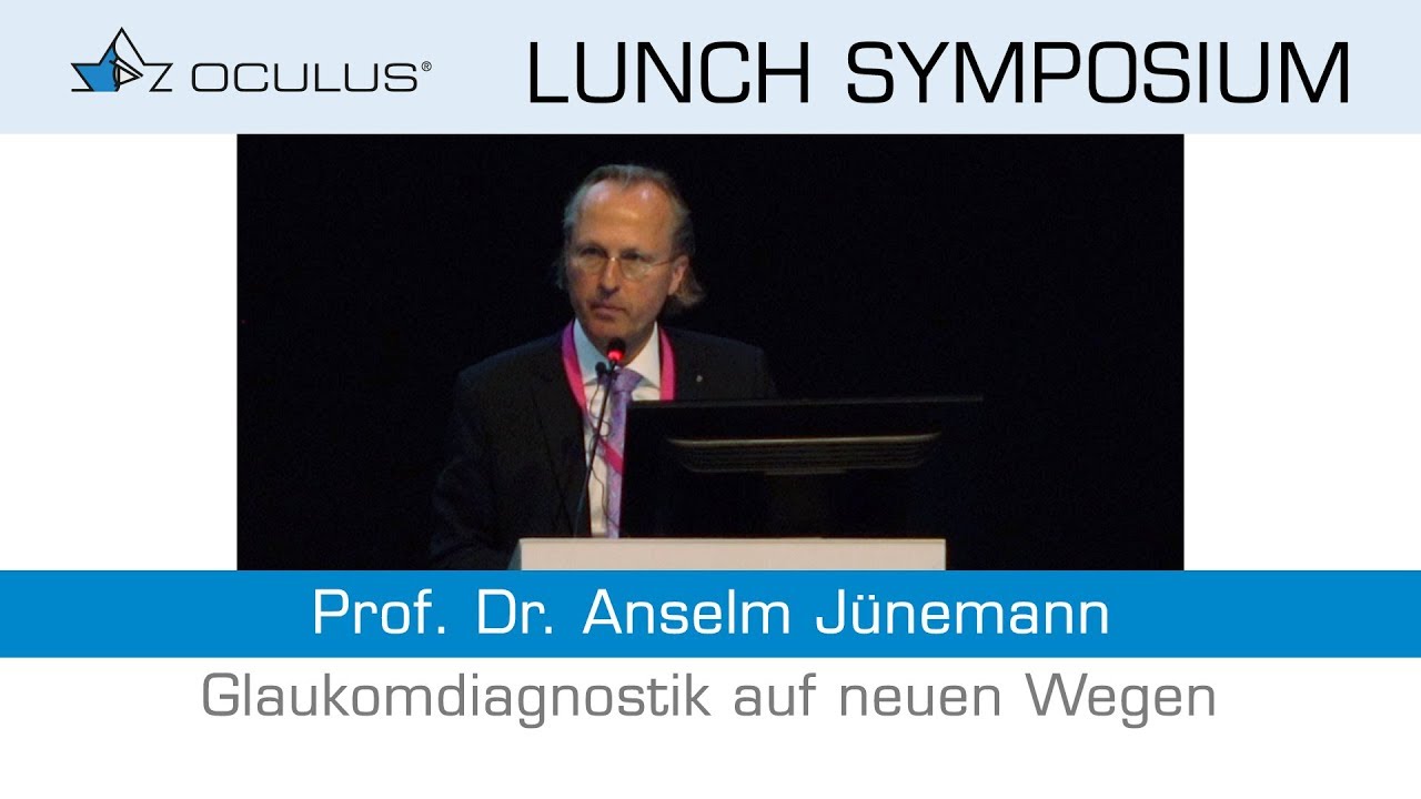 Prof. Dr. Anselm J&uuml;nemann: Glaukomdiagnostik auf neuen Wegen