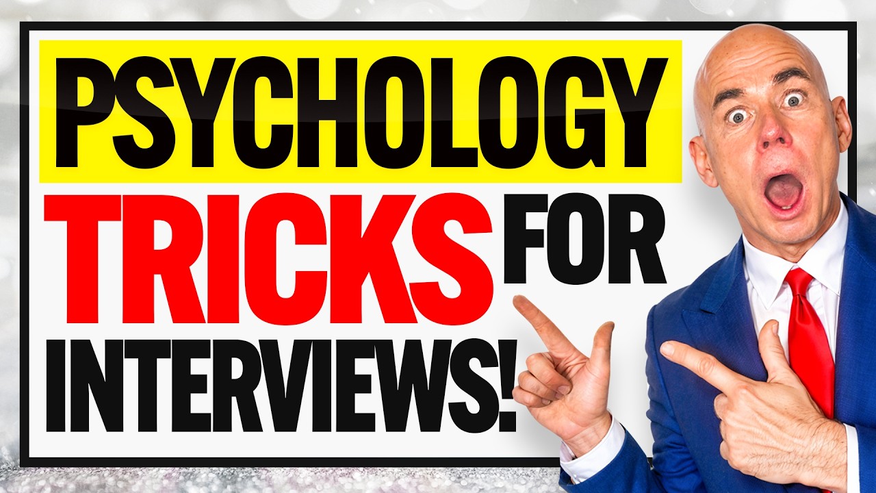 TOP 8 &lsquo;PSYCHOLOGICAL TRICKS&rsquo; FOR JOB INTERVIEWS! (How to PASS a JOB INTERVIEW!) INTERVIEW TIPS!