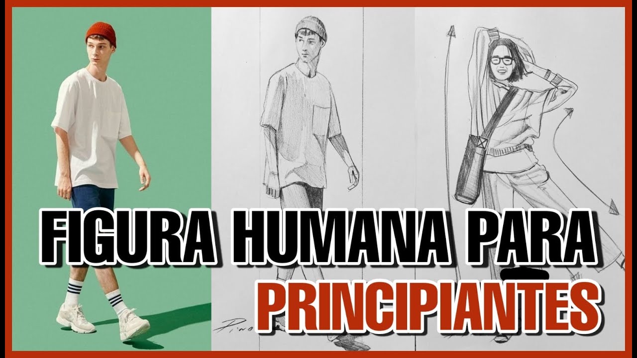 Cómo DIBUJAR la FIGURA HUMANA? | PRINCIPIANTES