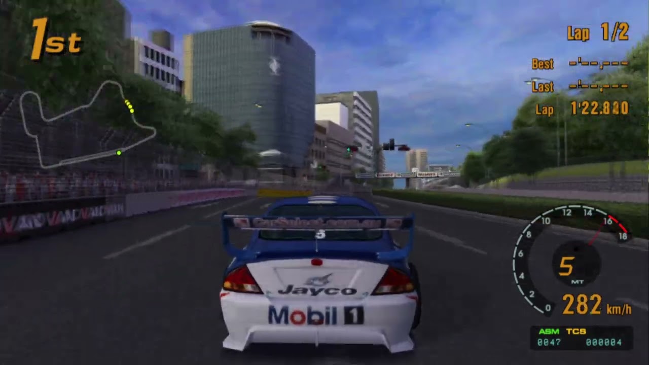 17000 RPM Tickford Falcon XR8 Race Car - Gran Turismo 3