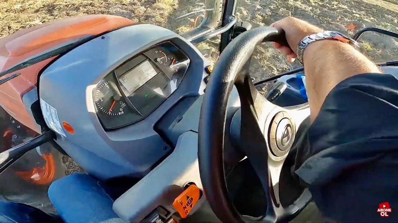 YENİ TRAKTÖRÜ TEST EDİYORUZ | KUBOTA M5-112