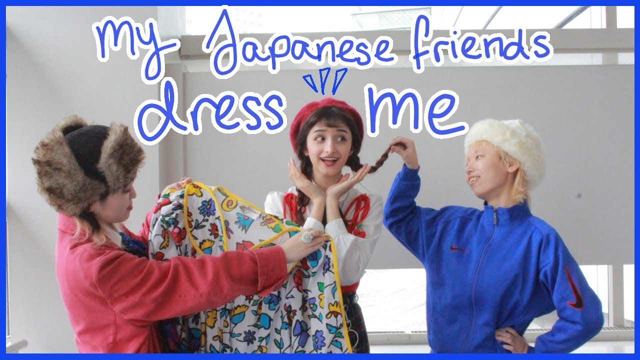 My Japanese Classmates Choose My Outfits FOR A WEEK || Bunka Fashion College