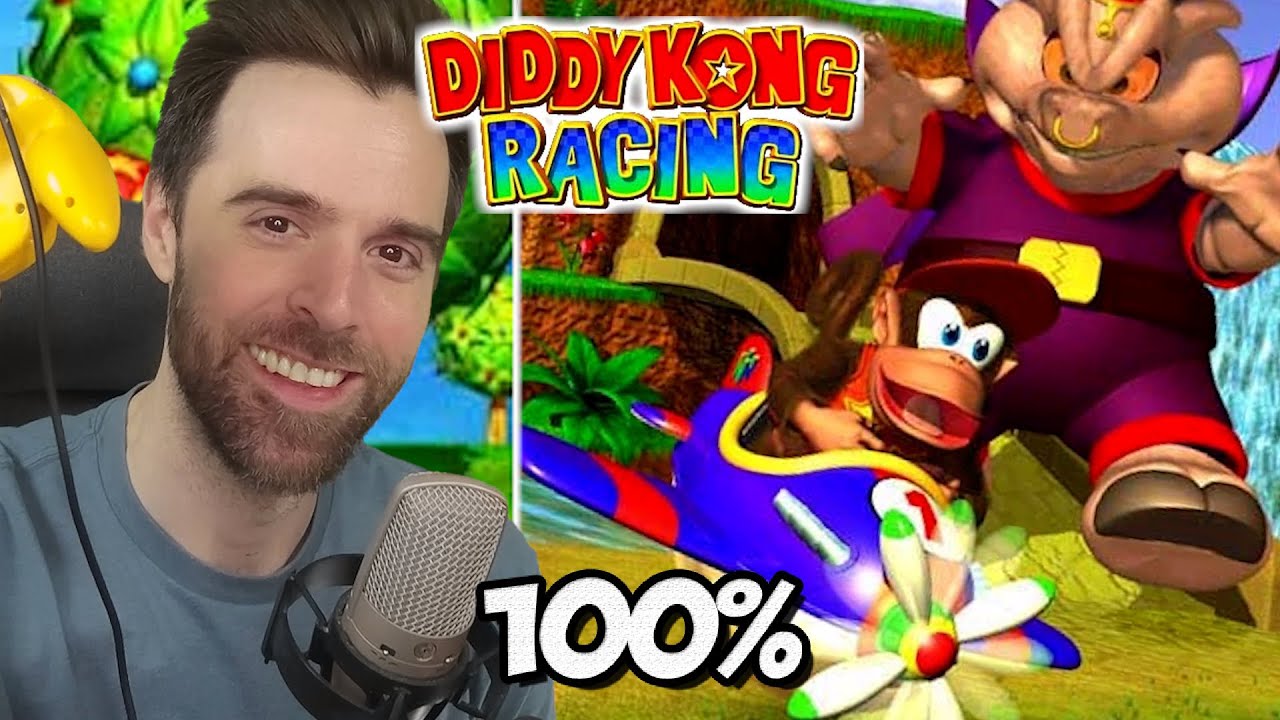 Diddy Kong Racing (N64) - ADVENTURE TWO - 100% Playthrough