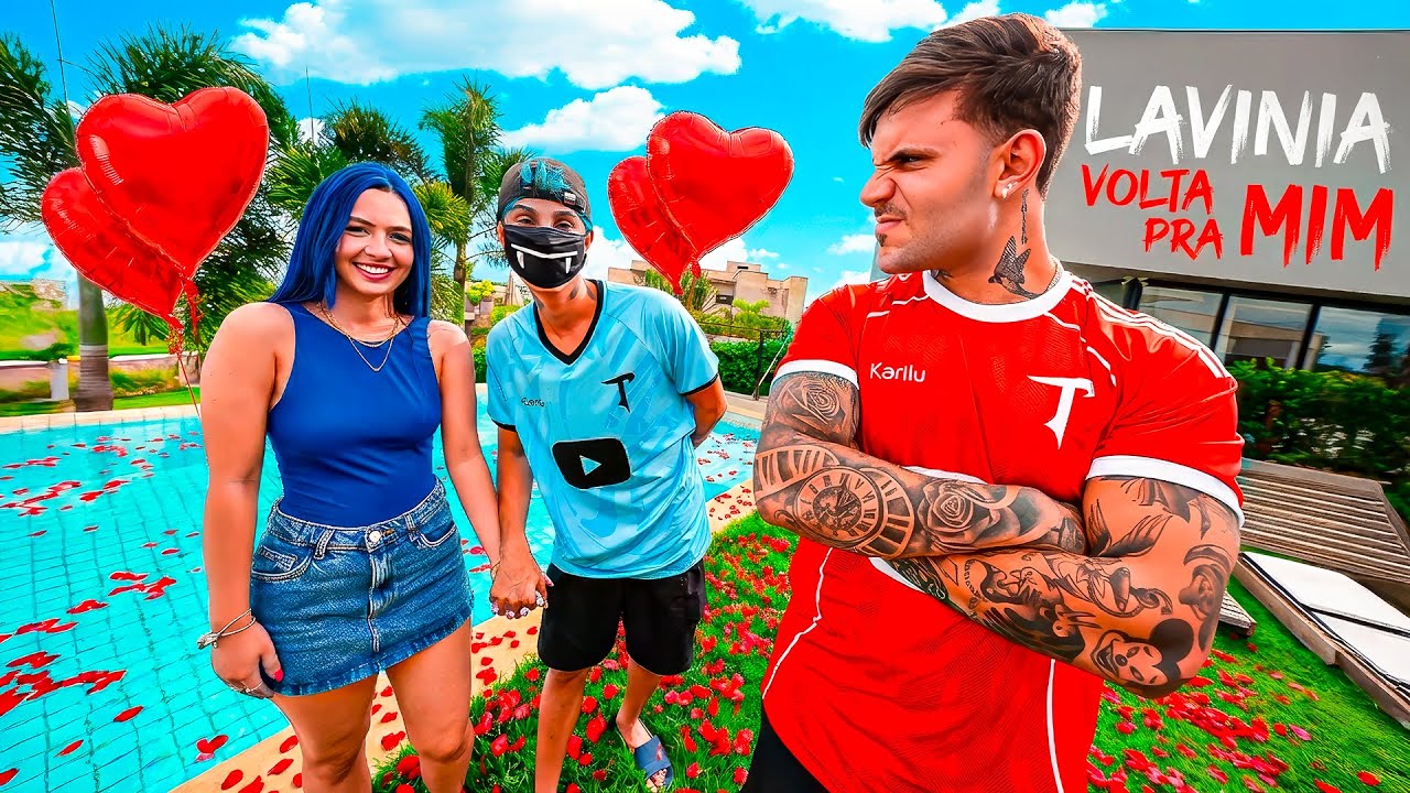 O Taspio Surtou de Ciúmes Com o Novo Crush da Lavínia *deu briga