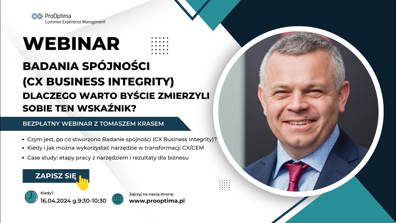 Badanie spójności CX  CX Business Integrity  - dlaczego warto byście zmierzyli sobie ten wskaźnik