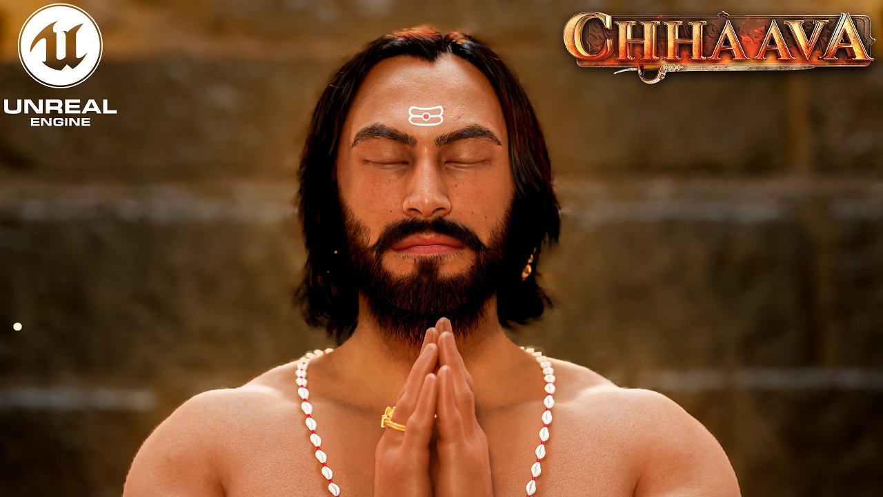 Recreation of Chhava Shivling Scene in Unreal Engine | 3D Animation | Unreal Engine 5
