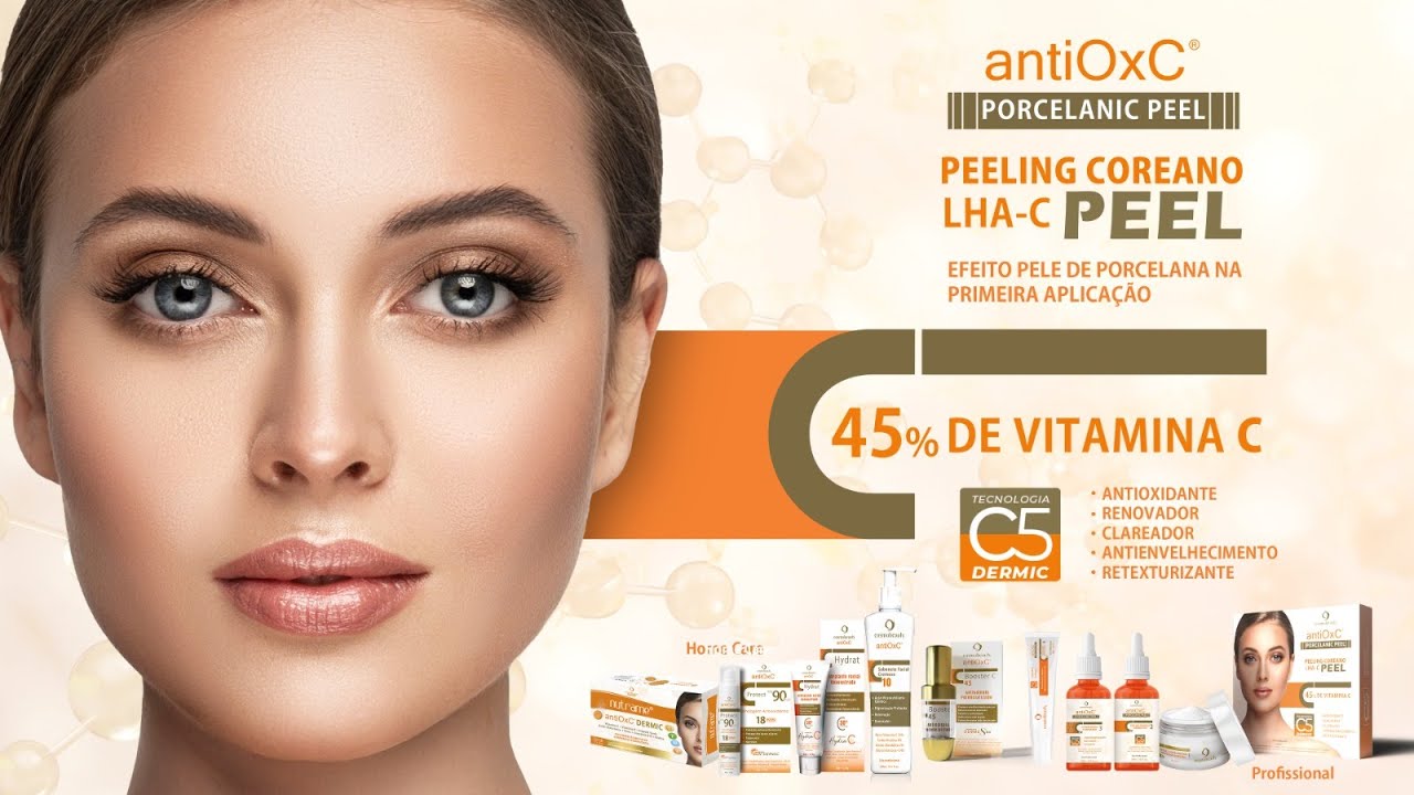 PROTOCOLO PEELING COREANO - ANTIOX C PORCELANIC PEEL