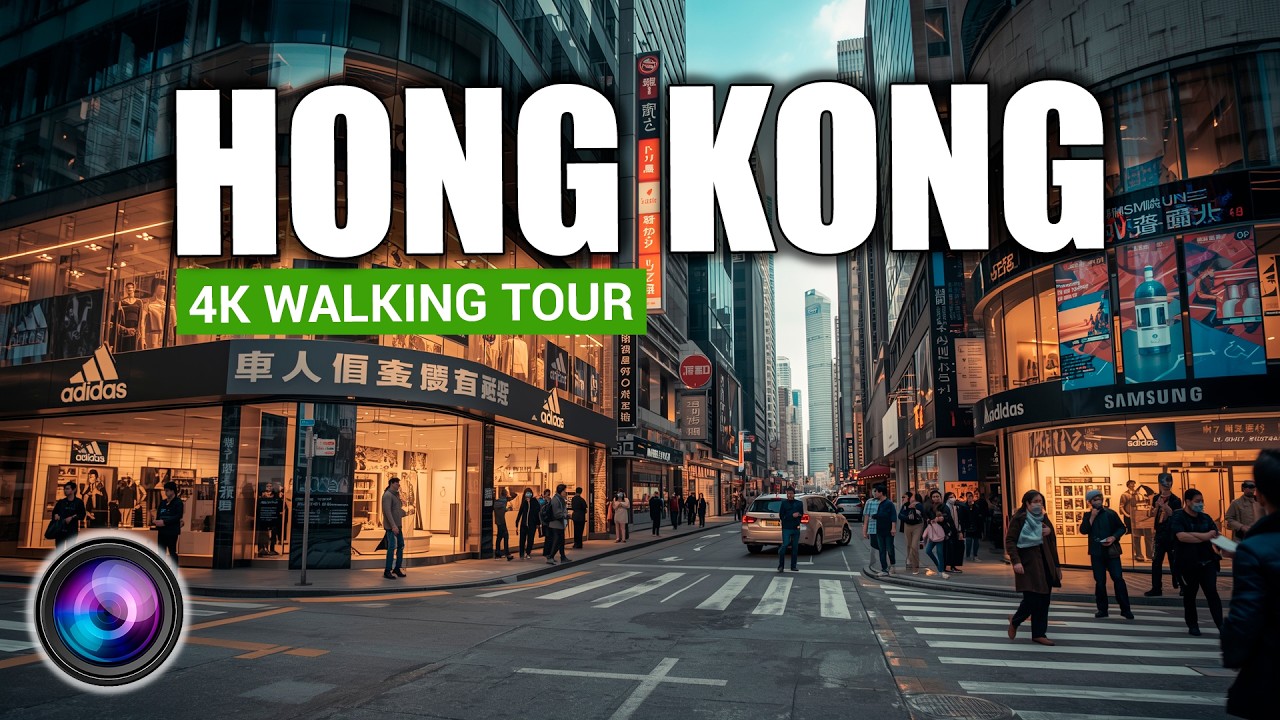 Hong Kong City Walk in 4K HDR – Explore Nathan Road’s Lively Streets & Hidden Gems