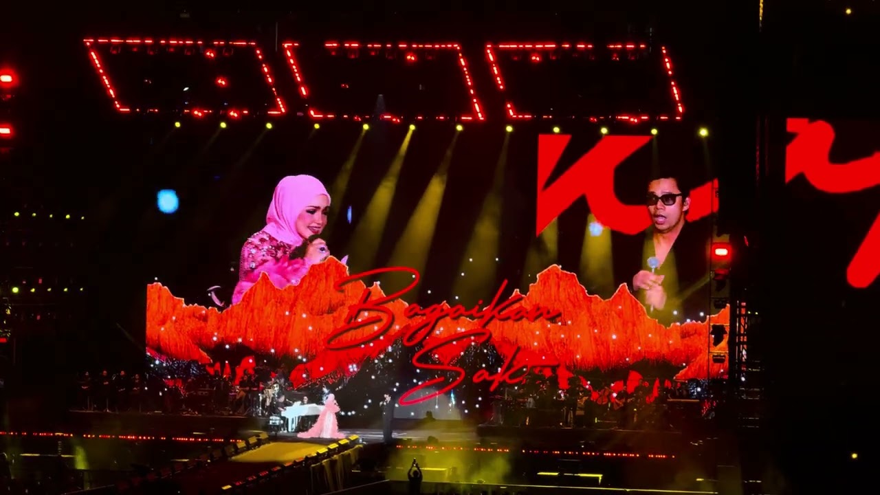 Dato’ Sri Siti Nurhaliza - Bagaikan Sakti (with Noh Salleh) Stadium Bukit Jalil @ Legacy30