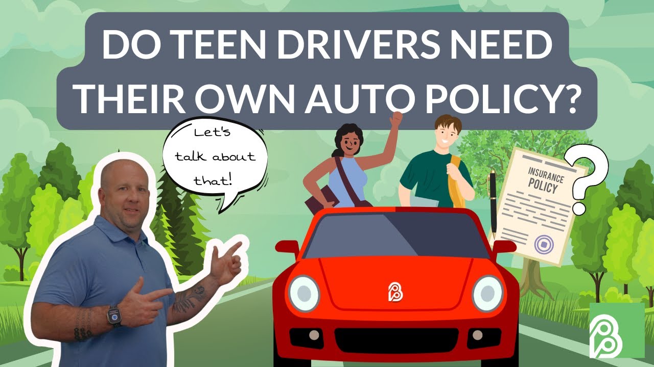 Should Teen Drivers Get Their Own Auto Insurance?