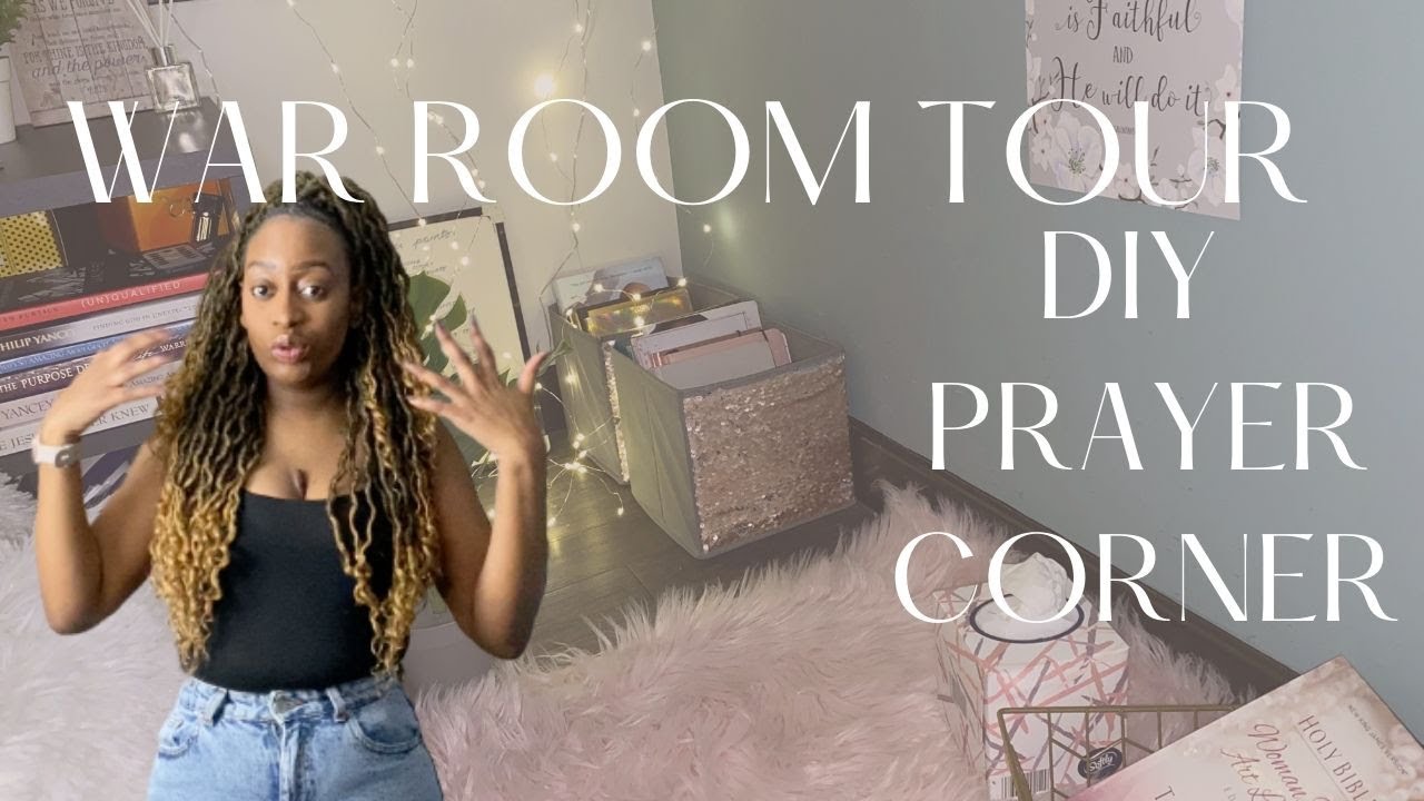 DIY War Room & Prayer Corner Tour