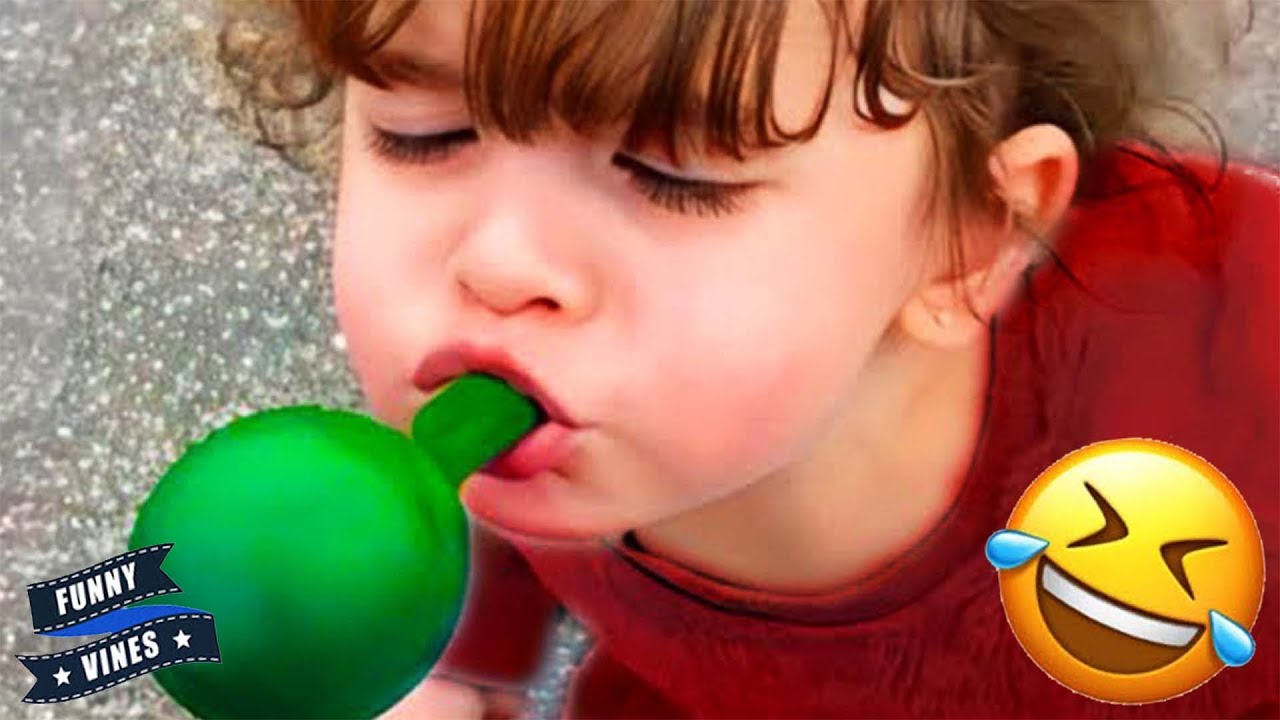 🤣 Popping Balloons - Funniest Baby Playing With Balloons | Funny Vines 🎈