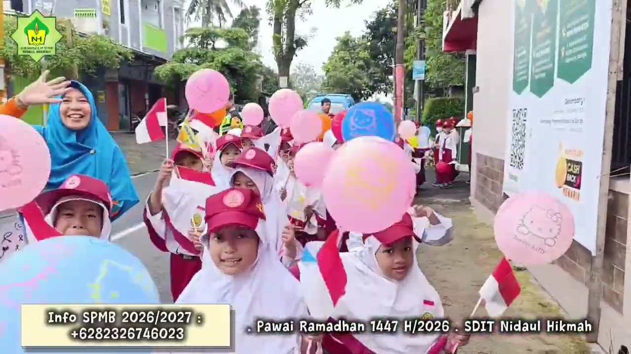 Pawai Ramadhan SDIT Nidaul Hikmah 1447 H