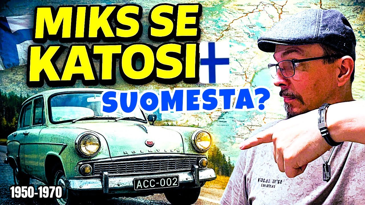 Miksi Moskvitš hävisi Suomesta? Tämä lopetti legendan!?