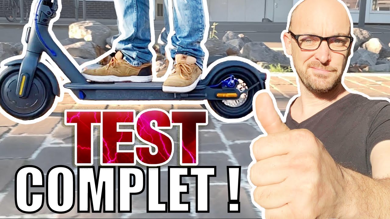 Xiaomi 3 la trottinette électrique en TEST complet : freinage accélération puissance et autonomie !