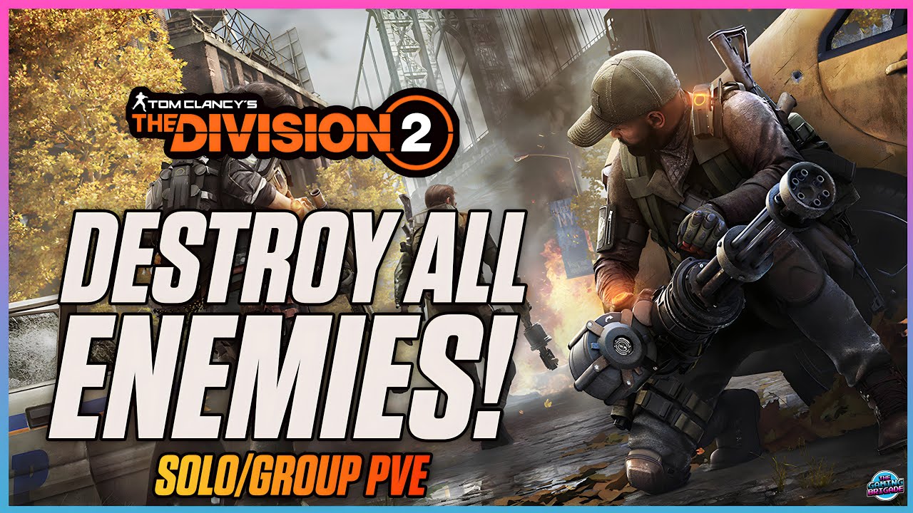 OBLITERATE EVERYTHING! The Division 2: Solo/Group PVE Striker Builds - DESTROY ENEMIES IN SECONDS