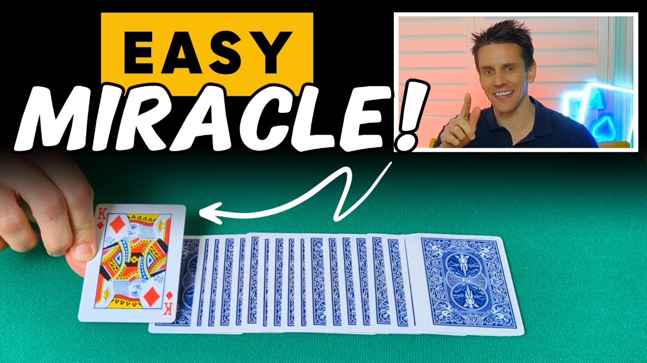 Impossible Location: Easy Self-Working Card Trick Tutorial!
