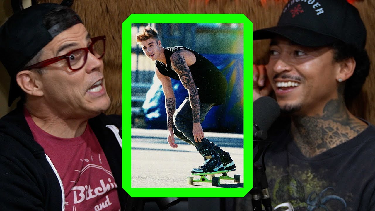 Justin Bieber's Skating Critiqued By Nyjah Huston | Wild Ride! Clips