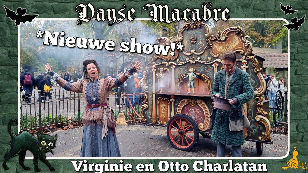 [#Efteling 4K] Nieuwe Charlatans show - Danse Macabre