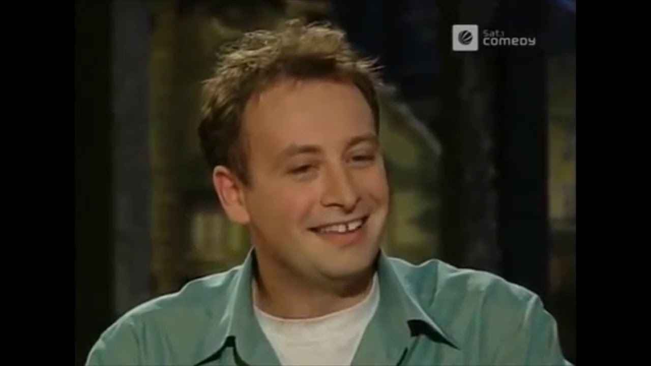 Harald Schmidt mit Emmanuel Peterfalvi 2001