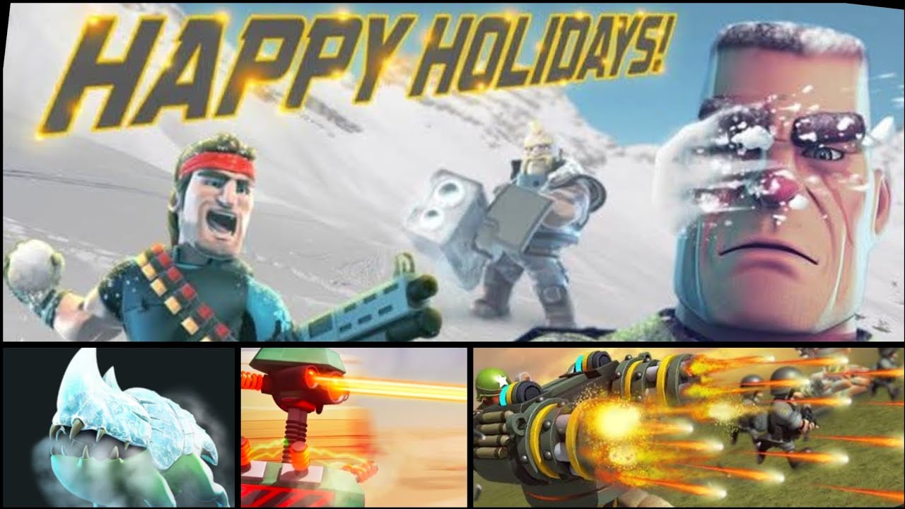 Flak 's Insane Christmas Winter Warfare | Alien Creeps 