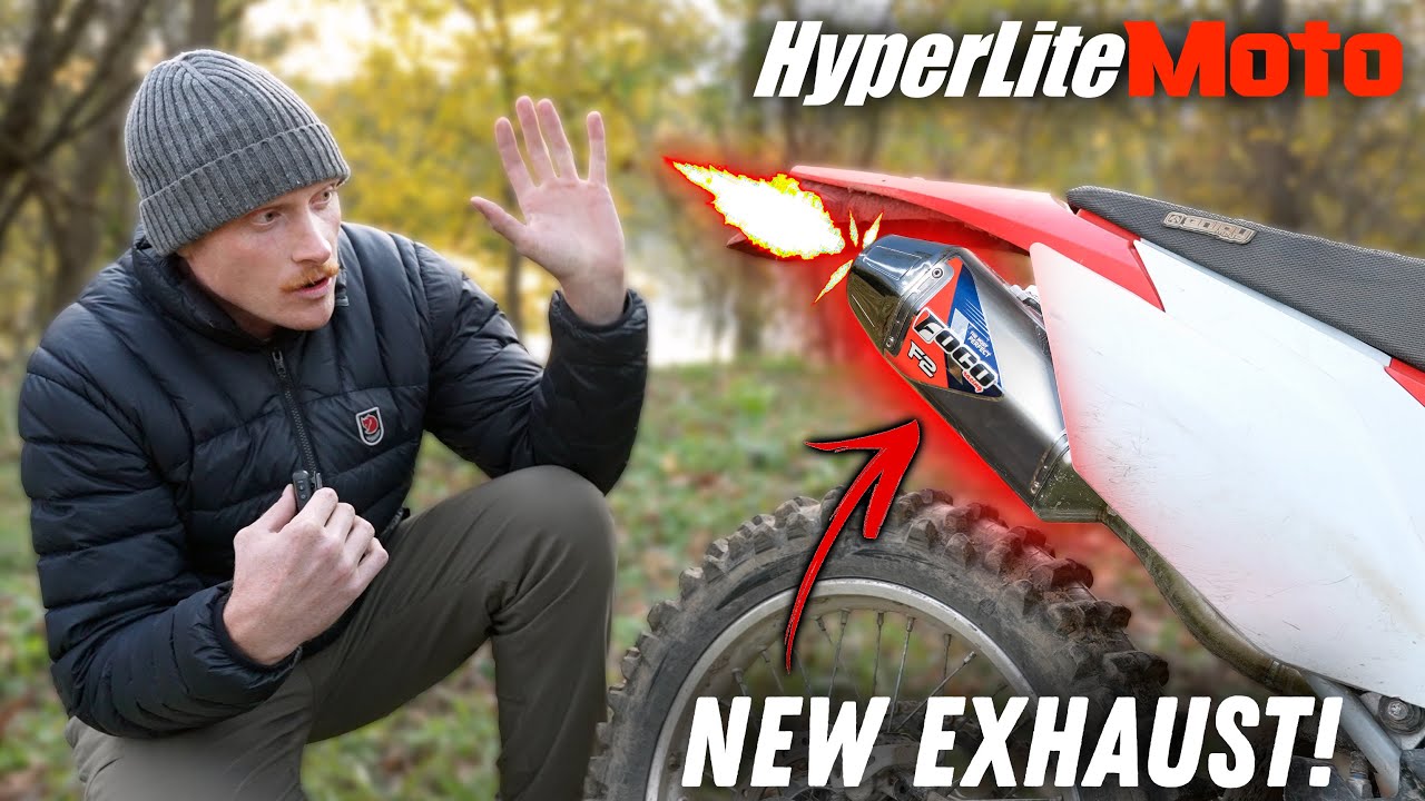 CRF250F / CRF300F HUGE Exhaust Upgrade - FOCO Racing X HyperLite Moto