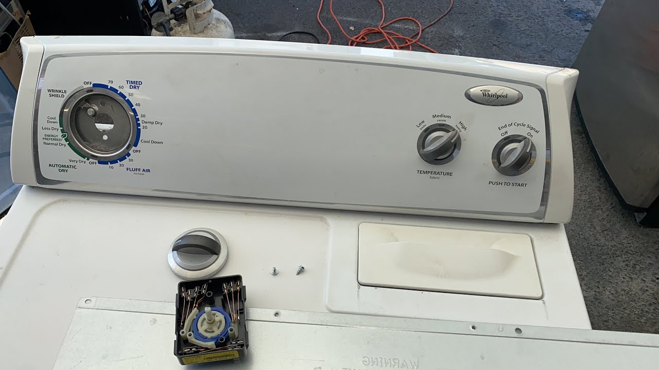Secadora whirlpool de GAS no calienta posible causa 👍