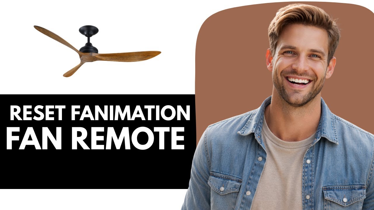 Как сбросить настройки пульта дистанционного управления вентилятором Fanimation