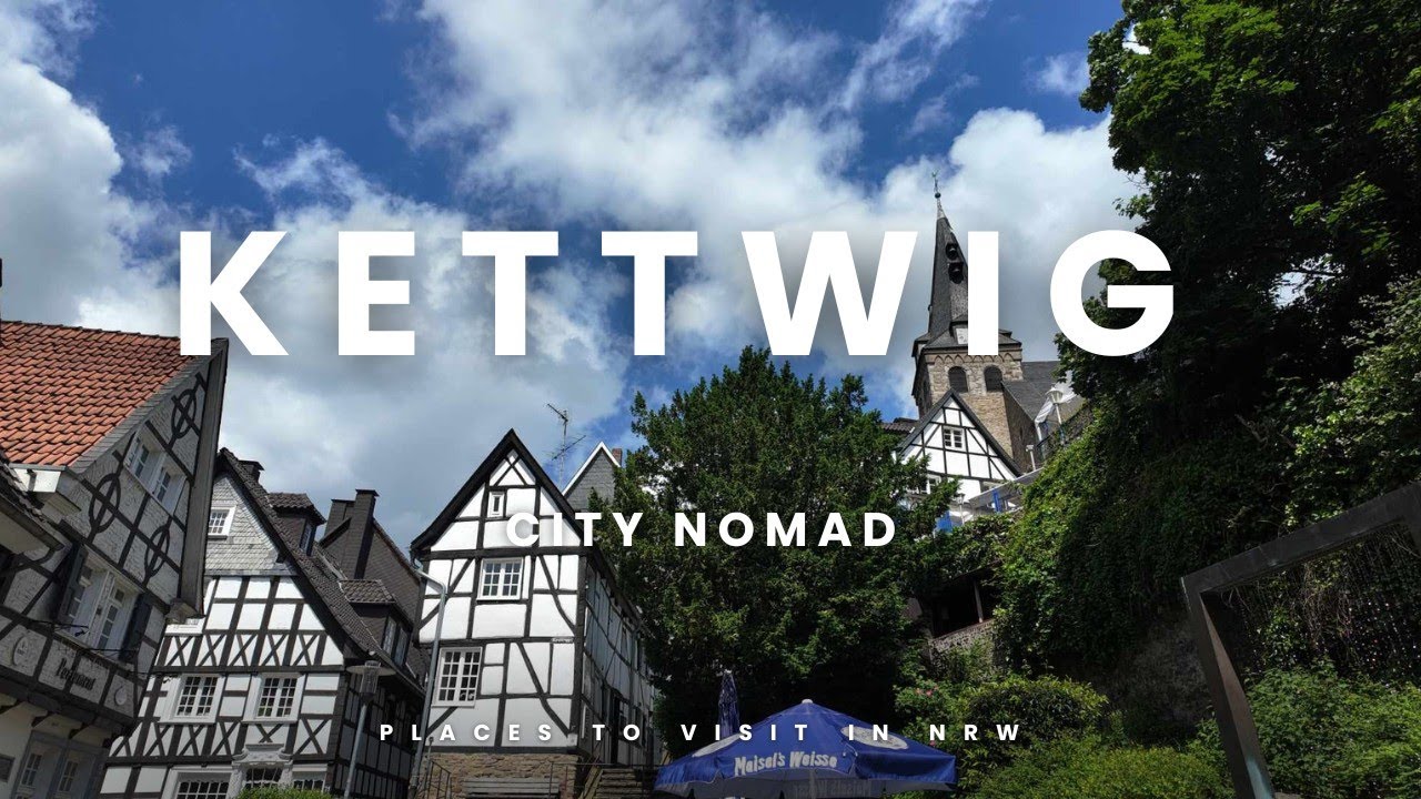 Kettwig 4K. Eine kleine Wanderung im wunderschönen Kettwig 🇩🇪