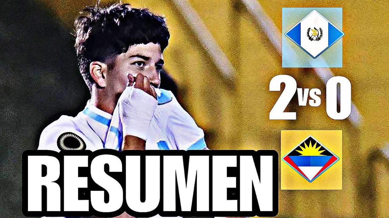 RESUMEN Y GOLES DE LA VICTORIA DE GUATEMALA 🇬🇹 ANTE ANTIGUA Y BERMUDAS 🇧🇲 