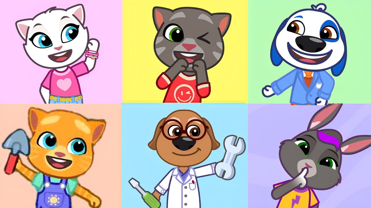 My Talking Tom & Friends world Gameplay Android ios 