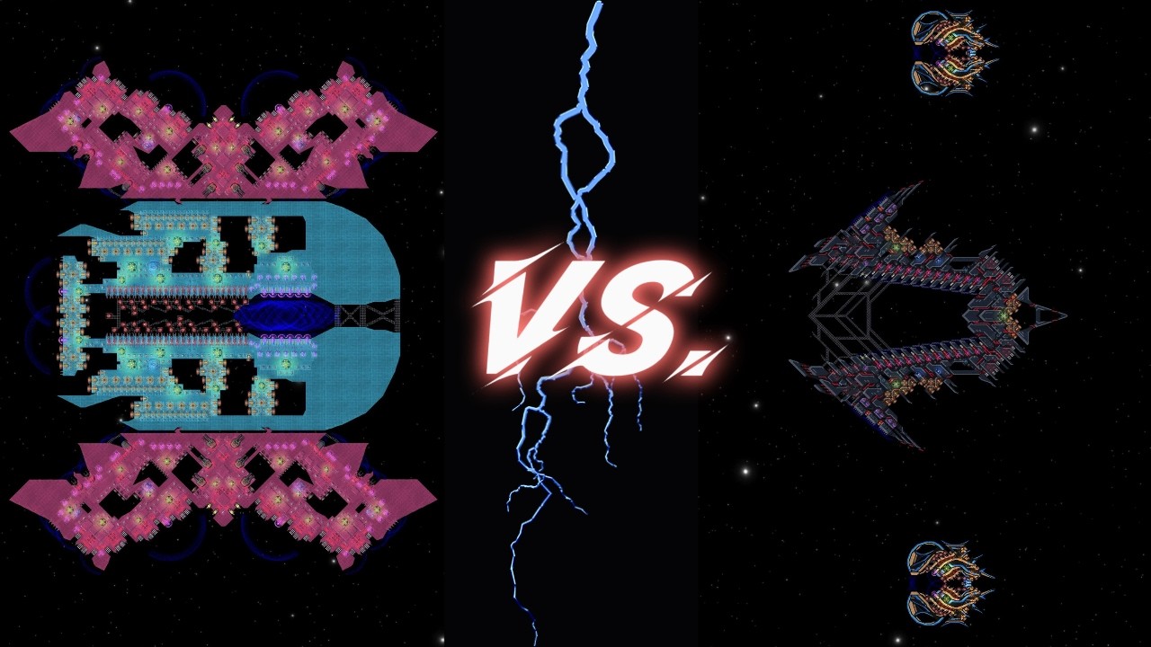 Showcasing my NEW MEGA-ship Class - Battle Test - Cosmoteer
