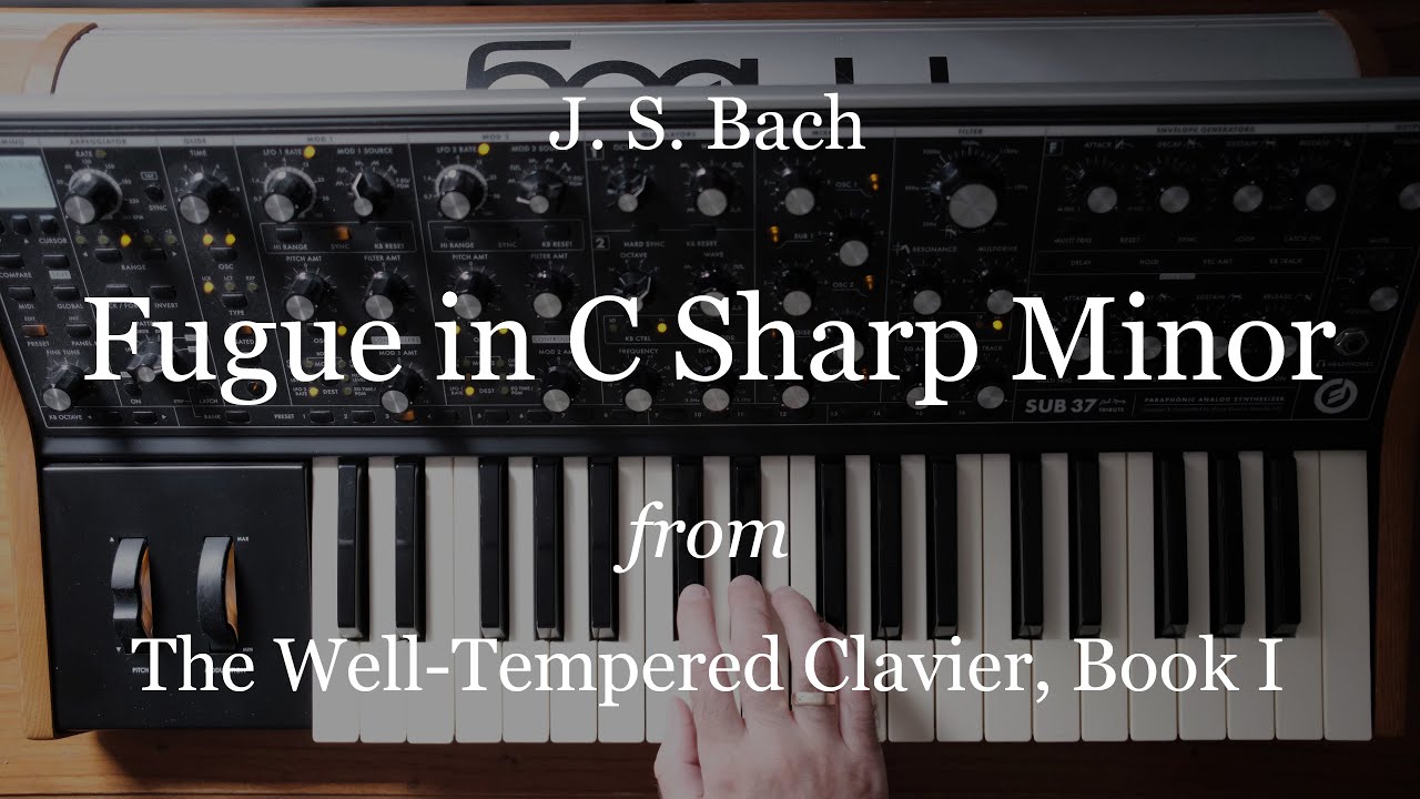 Wild Five Voice Fugue from Bach!