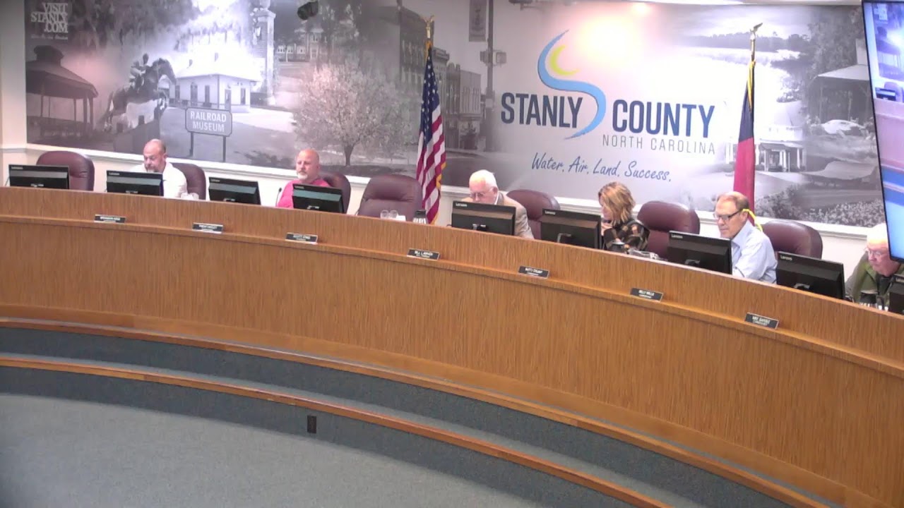 Stanly County Commissioners Meeting: February 16, 2026