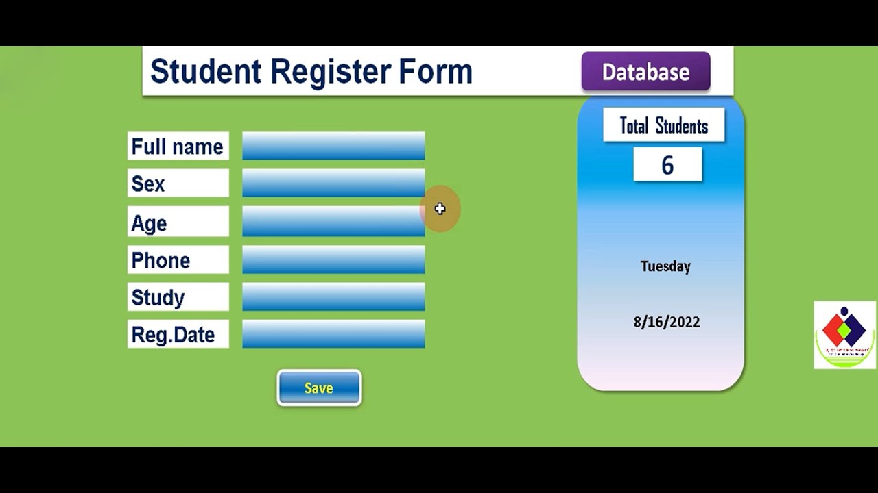 make data entry form to excel in Amharic | Data entry form registration form የመረጃ ማስገቢያ ፎርም አዘገጃጀት