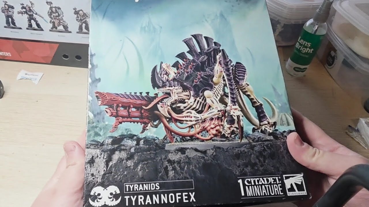 Unboxing and Building a Tyranid Tyrannofex!!#warhammer40k 