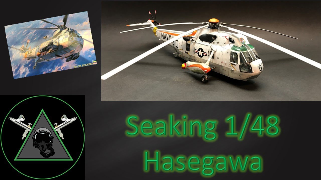 Seaking SH 3H 1/48 Hasegawa Photo Build