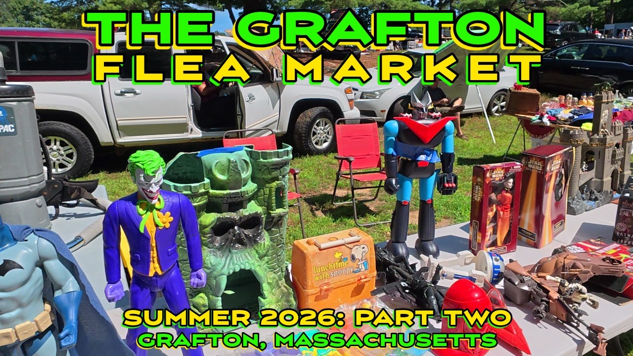 We've Really Got To Go To The Grafton Flea Market More Often! This Place Rocks! August 2026, Ep. 2!