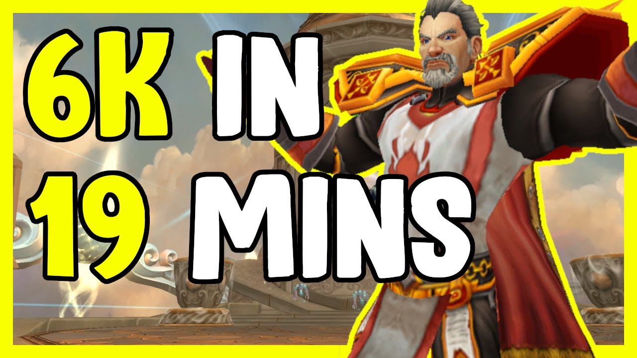 6k In 19 Mins In WoW Shadowlands - Gold Farming, Gold Making Guide