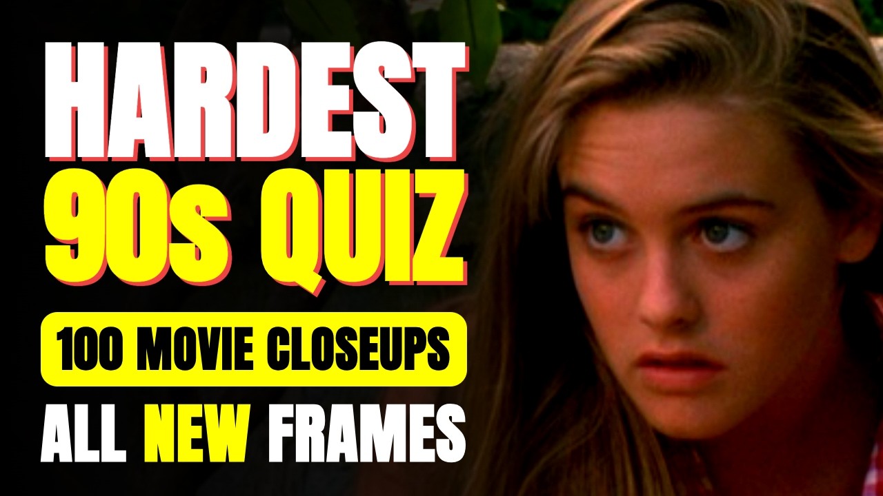 🏆 Can You BEAT this 1990s Challenge? 100 movie frames Quiz That Will Test Your Movie Knowledge!