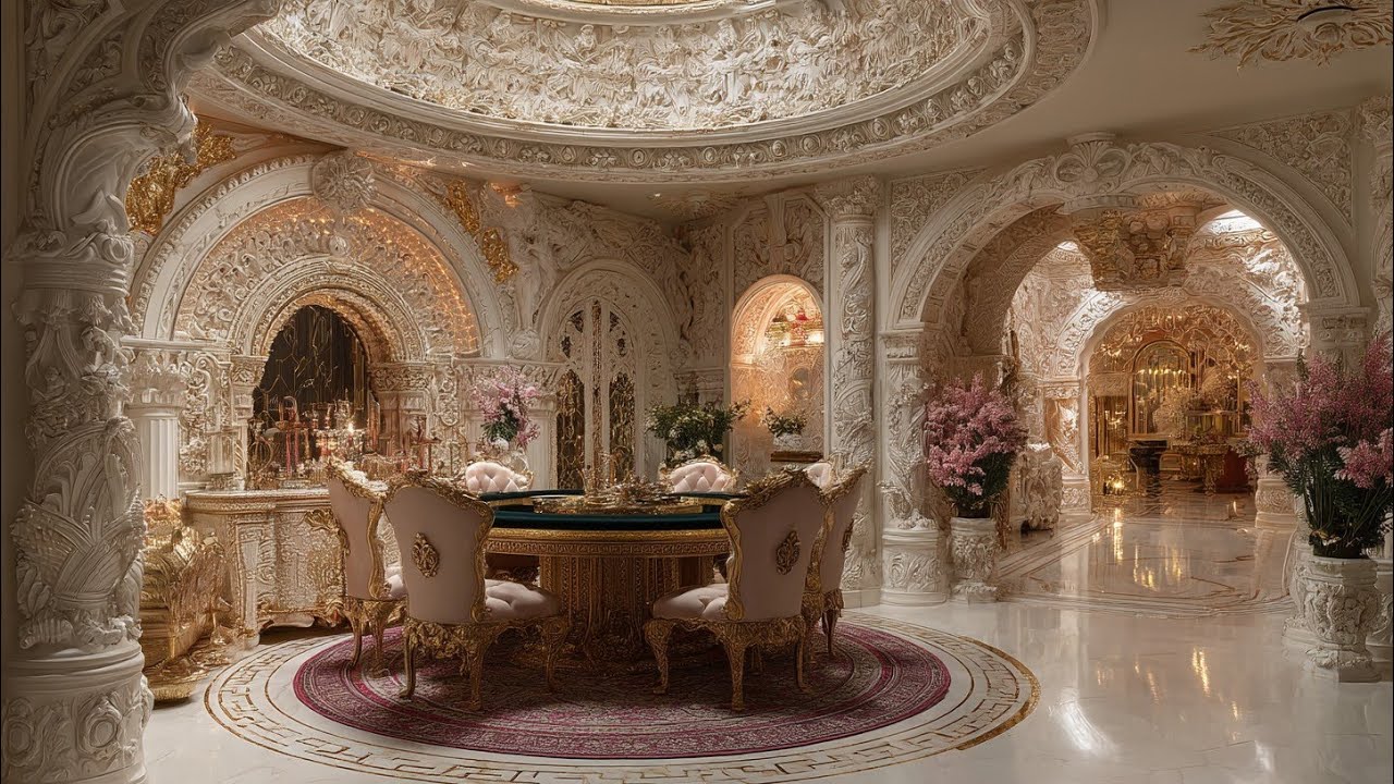 Whispers of a Royal Island Palace | AI ASMR Mansion