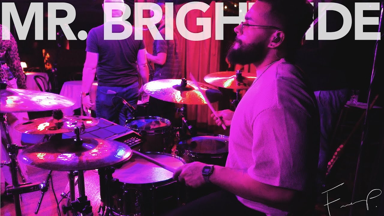 Band Goes Crazy On Stage, Mr. Brightside | DRUM CAM