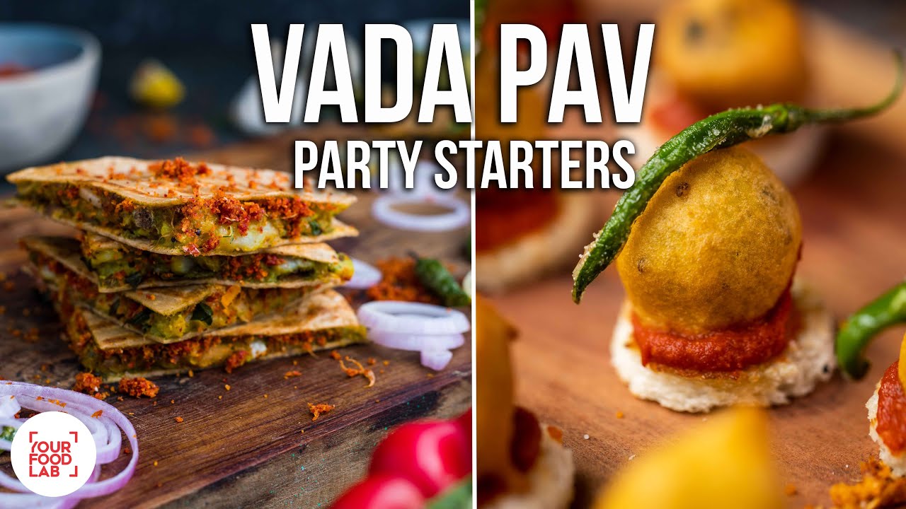 Vada Pav Party Starters  | वडा पाव स्टार्टर  | Chef Sanjyot Keer