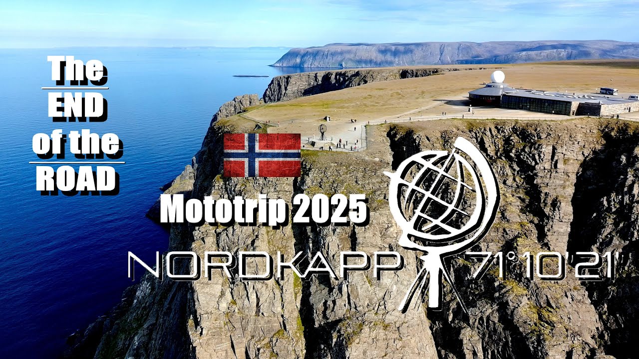 Norsko na motorce 🇳🇴 &ndash; Cesta až na kraj světa | Nordkapp Mototrip 2025 