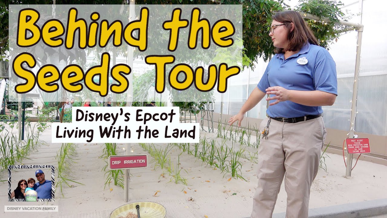 Disney's BEHIND THE SEEDS TOUR at LIVING with the LAND in EPCOT