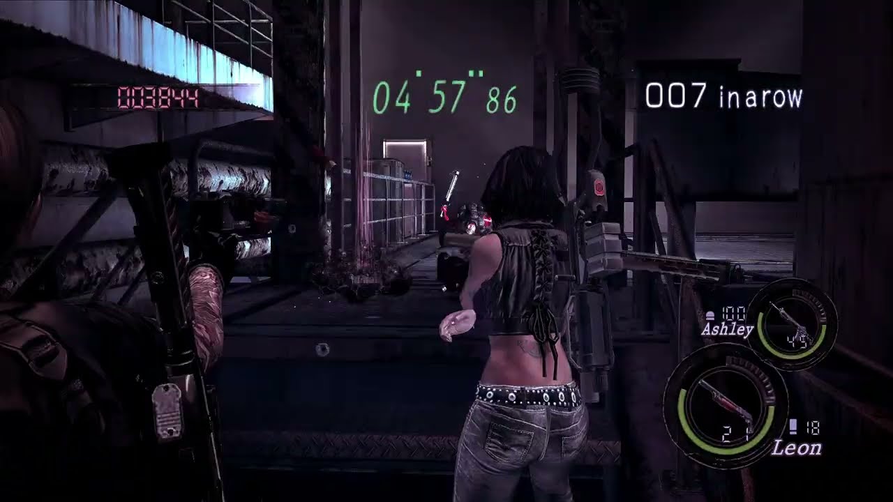 Resident Evil 5 Bridge Deck Mercenaries ~ Gabriel Pack 2 ~ Leon & Ashley