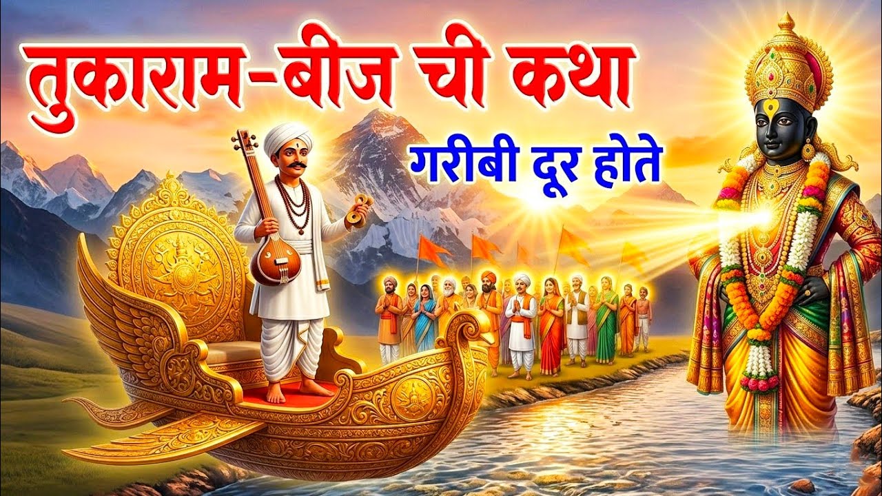 तुकाराम बीज ची कथा आणि वैकुंठ गमन | संत तुकाराम महाराज | Tukaram Beej Katha in Marathi